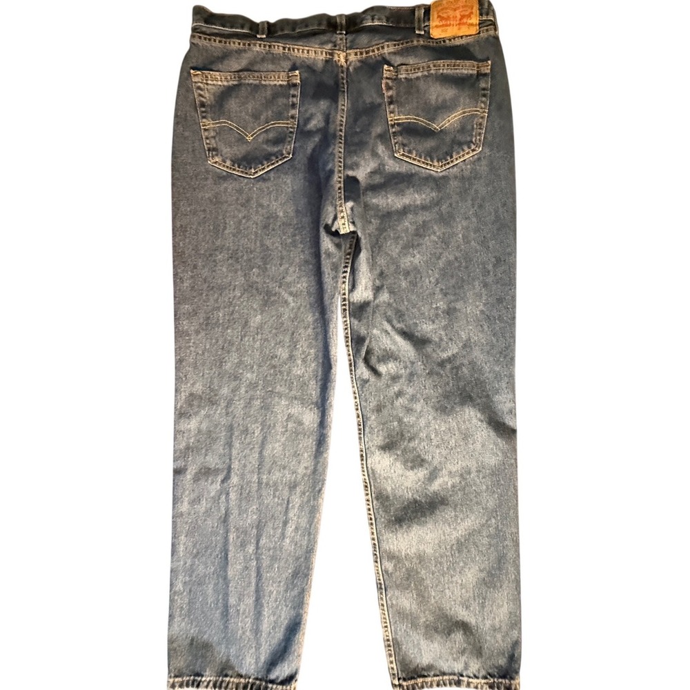 Levi Strauss 550 Relaxed Fit Tapered Leg Jeans Mens W42 L34 Blue Denim A71268